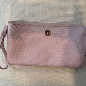 lululemon athletica Soft Pink Wristlet